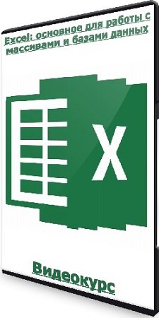 постер к Никита Сергеев - Excel: основное для работы с массивами и базами данных (2023) Видеокурс