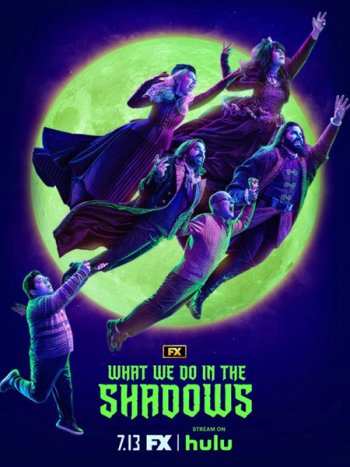 постер к Чем мы заняты в тени / Реальные упыри (5 сезон) / What We Do in the Shadows (2023) WEB-DLRip