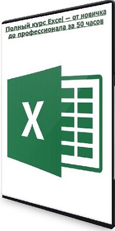 постер к Полный курс Excel — от новичка до профессионала за 50 часов (2023) WEBRip