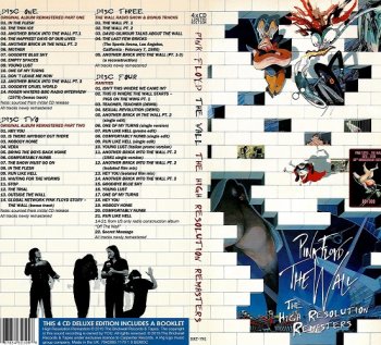 постер к Pink Floyd - The Wall High Resolution Remasters 4CD (2019) FLAC