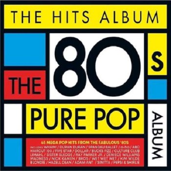 постер к The Hits Album - The 80's Pure Pop Album (2023) MP3