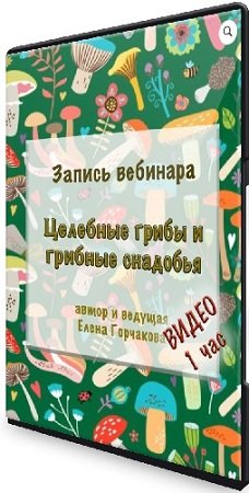 постер к Елена Горчакова - Целебные грибы и грибные снадобья [Медвежий угол] (2023) Вебинар