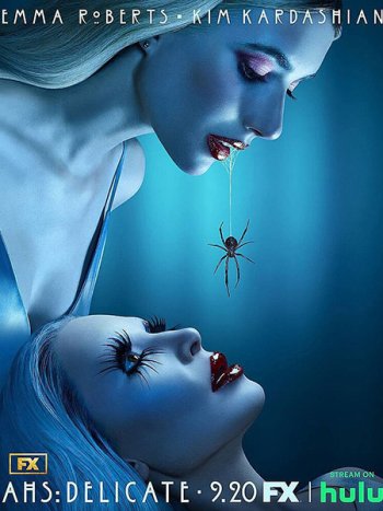 постер к Американская история ужасов: Нежность (12 сезон) / American Horror Story: Delicate (2023-2024) WEB-DLRip