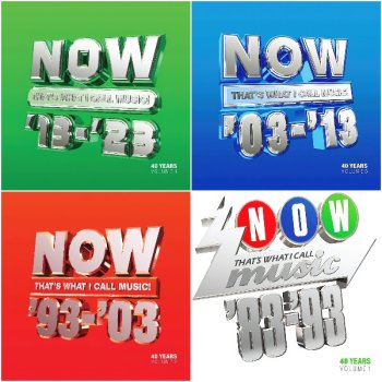 постер к NOW Thats What I Call 40 Years Vol.1-4 (12CD) (2023) MP3