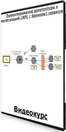 постер к Проектирование архитектуры и интеграций (API / брокеры) сервисов (2023) Видеокурс