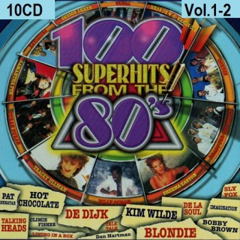 постер к SuperHits from the 80s.10CD (2024) MP3