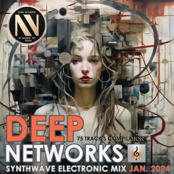 постер к Deep Networks. Synthwave Electronic Mix (2024) MP3