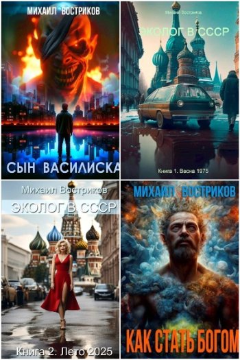 постер к Михаил Востриков. Сборник произведений. 7 книг (2023-2024)