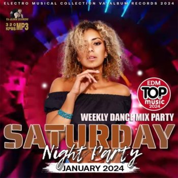 постер к EDM Saturday Night Rarty (2024) MP3