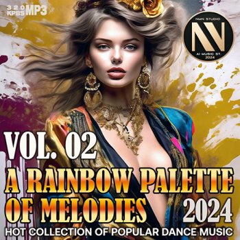 постер к A Rainbow Palette Of Melodies Vol.02 (2024) MP3