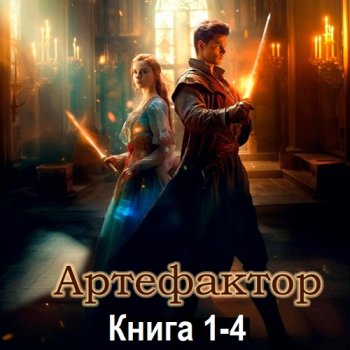 постер к Дмитрий Найденов. Артефактор. Книга 1-4 (2024) MP3