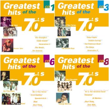 постер к Greatest Hits Of The 70s [Box Set 8CD] (2004) MP3