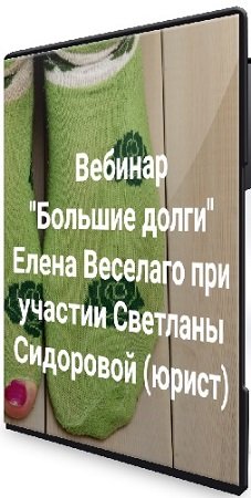 постер к Елена Веселаго - Большие долги (2024) Вебинар