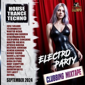 постер к Clubbing Electro Party (2024) MP3