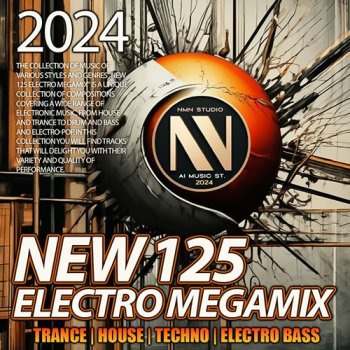 постер к New 125 Electro Megamix (2024) MP3