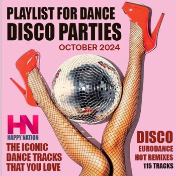 постер к Playlist For Dance Disco Parties (2024) MP3