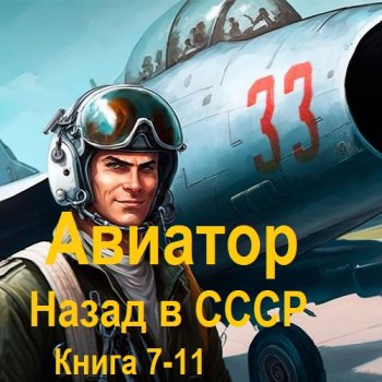 постер к Михаил Дорин - Авиатор: Назад в СССР. Книга 7-11 (2024) МР3