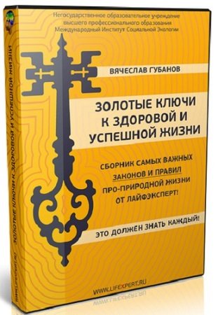 постер к Вячеслав Губанов - Золотые ключи к здоровой и успешной Жизни (2020) Вебинар