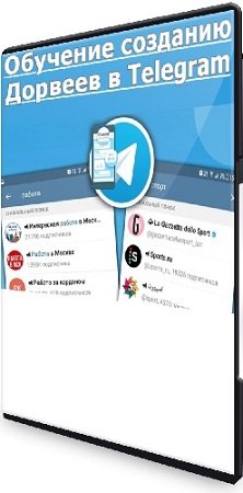 постер к Руслан Авдеев - Обучение созданию Дорвеев в Тelegram (2024) PCRec