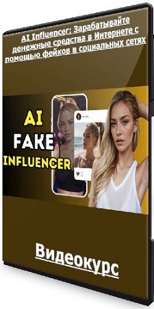 постер к [Udemy] AI Influencer: Зарабатывайте денежные средства в Интернете с помощью фейков в социальных сетях (2024) WEBRip