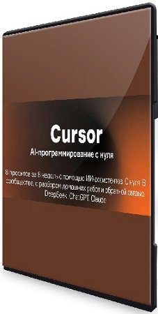 постер к Сursor. AI-программирование с нуля (Product University) (2024) Видеокурс