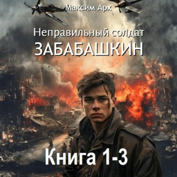 постер к Максим Арх - Неправильный солдат Забабашкин. Книга 1-3 (2024) МР3