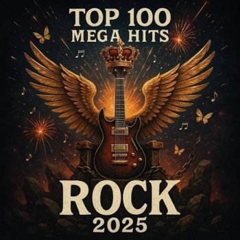 постер к Top 100 - 2025 Mega Hits Rock (2025) MP3